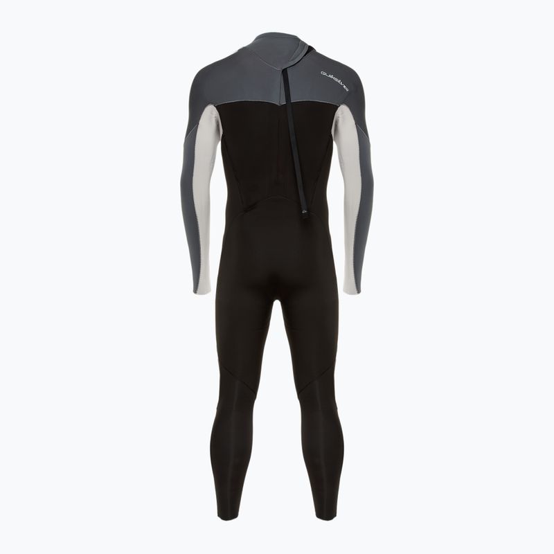 Pianka do pływania męska Quiksilver Everyday Sessions 4/3 mm Back Zip black/ash 3