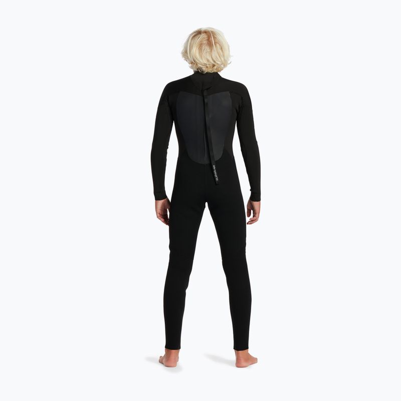 Pianka do pływania dziecięca Quiksilver 3/2 mm Prologue Back Zip GBS black 2