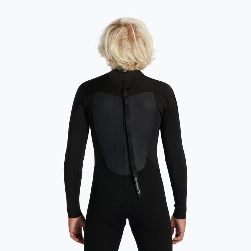 Pianka do pływania dziecięca Quiksilver 3/2 mm Prologue Back Zip GBS black 4
