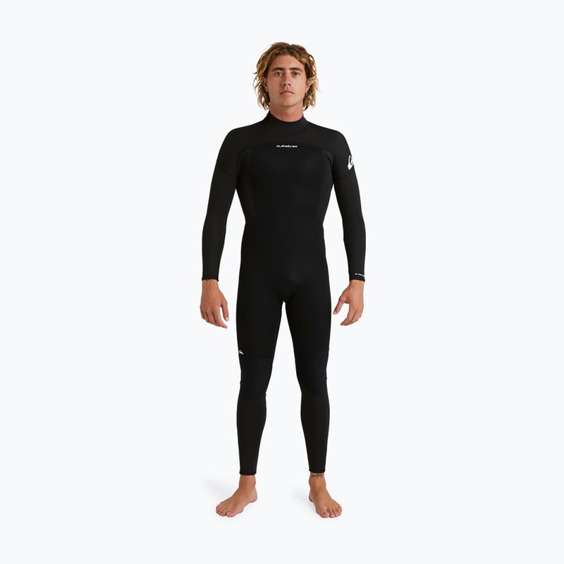 Pianka do pływania męska Quiksilver Prologue 3/2 mm Back Zip Flatlock black