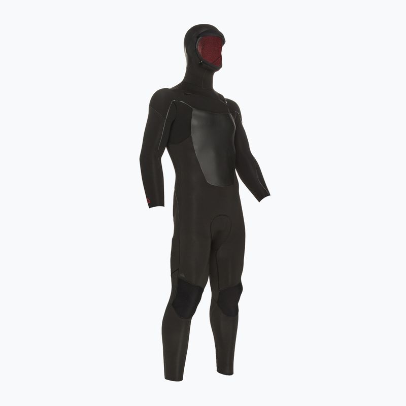 Pianka do pływania męska Quiksilver Marathon Sessions 6/5/4 mm Hooded Chest Zip black
