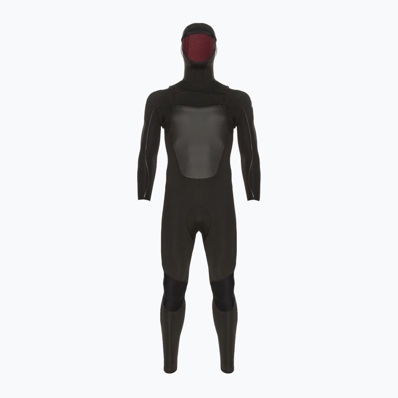 Pianka do pływania męska Quiksilver Marathon Sessions 6/5/4 mm Hooded Chest Zip black 2