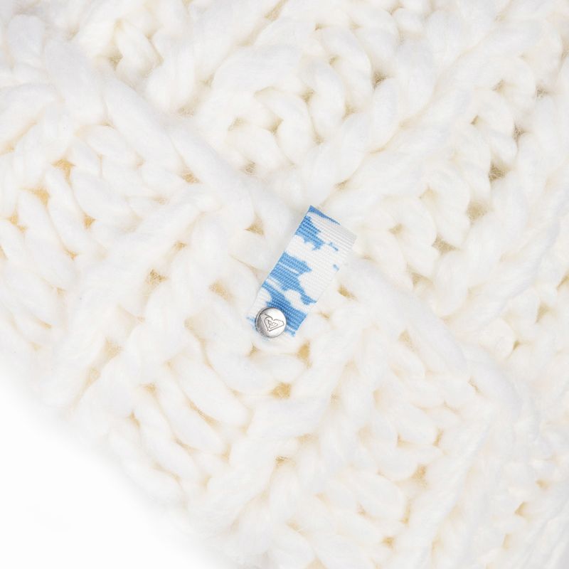 Czapka zimowa damska ROXY Chloe Kim Beanie bright white 4