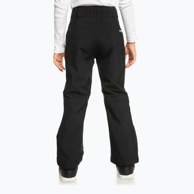 Spodnie snowboardowe dziecięce ROXY Backyard Girl true black 3