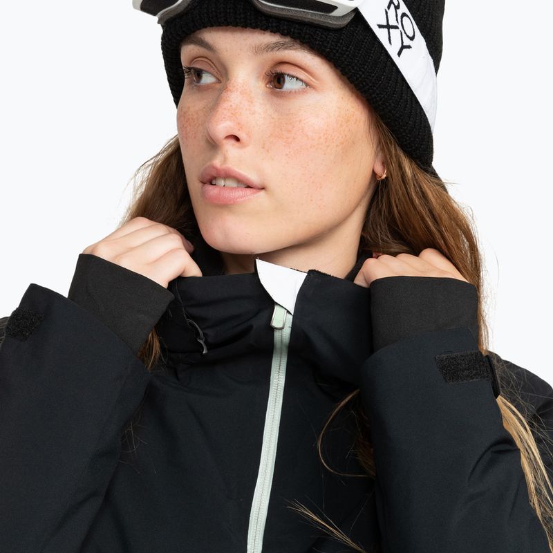 Kurtka snowboardowa damska ROXY Peakside true black 4