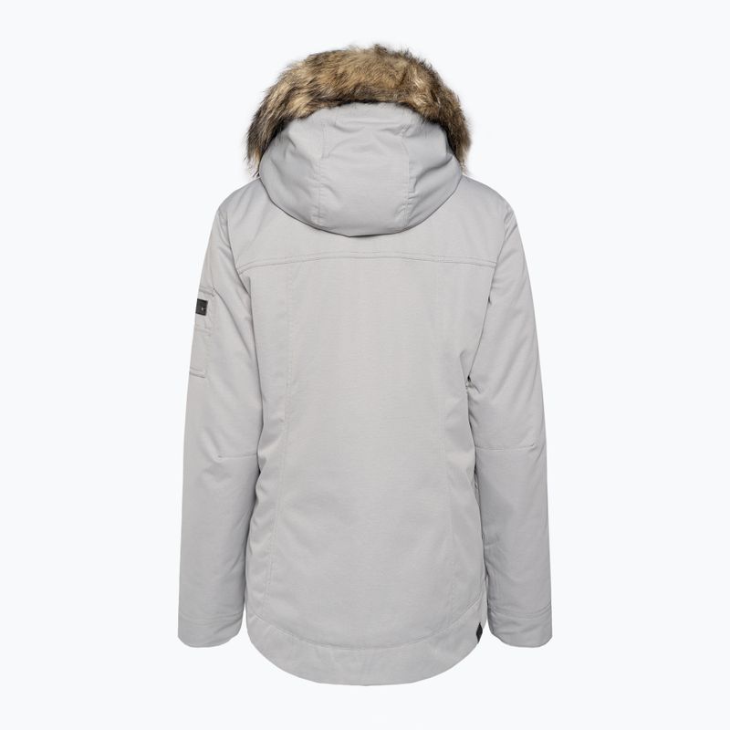 Kurtka snowboardowa damska ROXY Meade heather grey 4