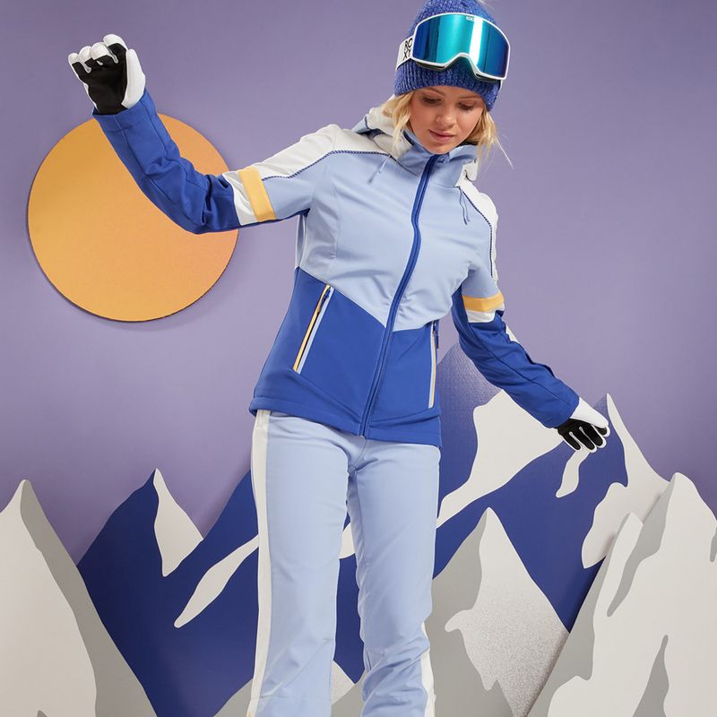 Kurtka snowboardowa damska ROXY Peak Chic Softshell easter egg 3