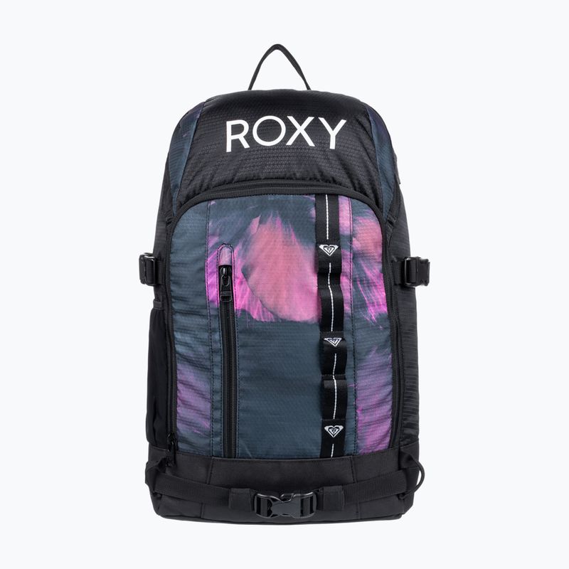Plecak snowboardowy damski ROXY Tribute 23 l true black pansy pansy