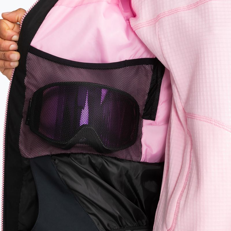 Kurtka snowboardowa damska ROXY Free Jet Block pink frosting 5