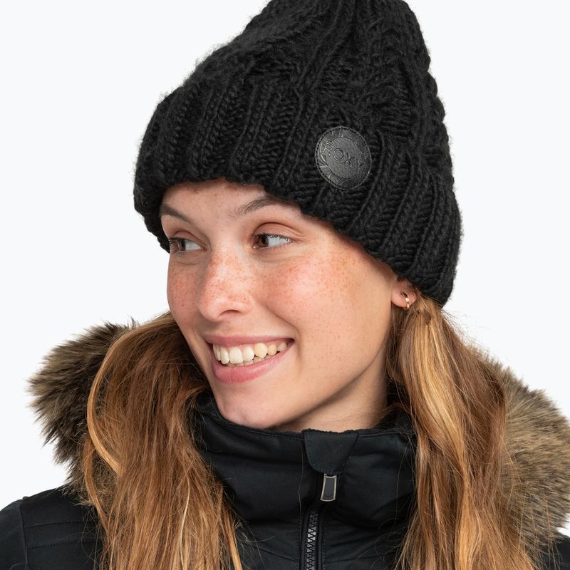 Czapka zimowa damska ROXY Tram Beanie true black 9