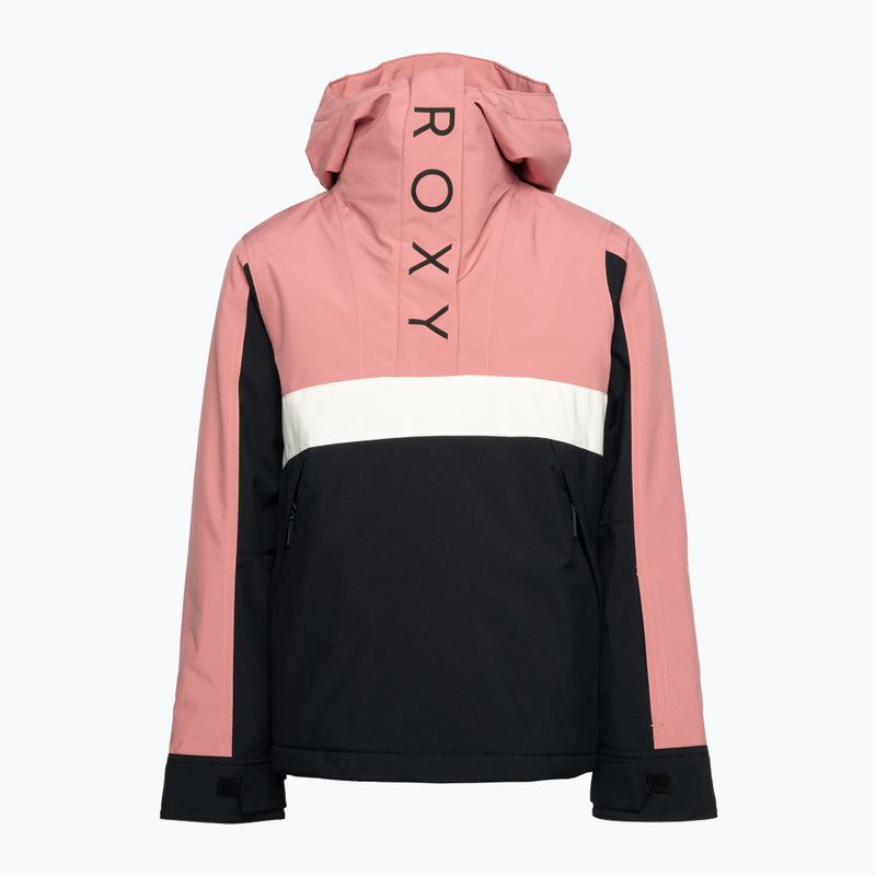 Kurtka snowboardowa dziecięca ROXY Shelter Girl dusty rose 4