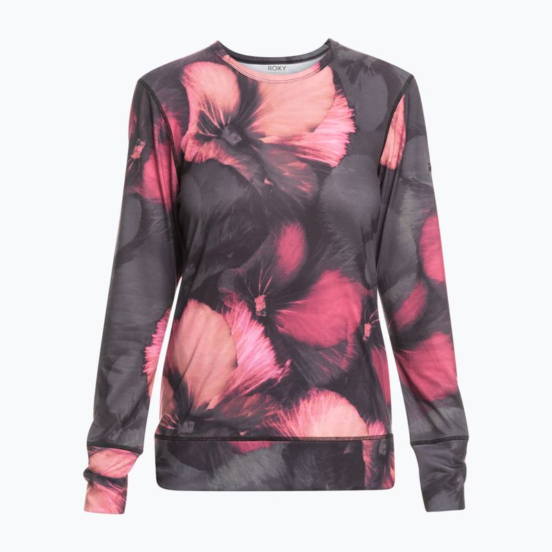 Bluza termoaktywna damska ROXY Daybreak Top true black pansy pansy 3