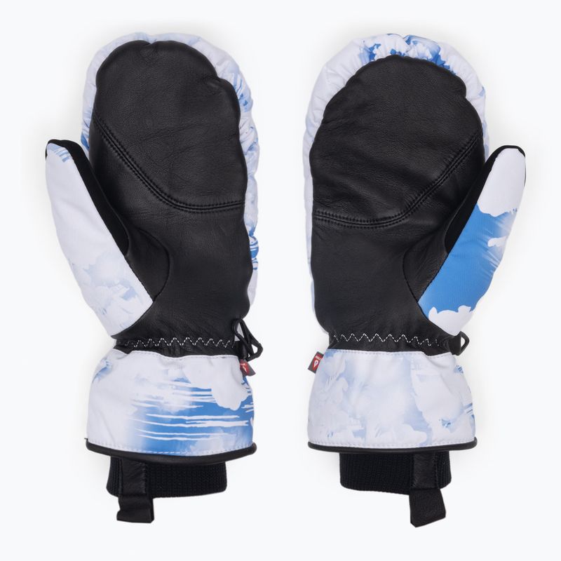 Rękawice snowboardowe damskie ROXY Flint Creek Mitt azure blue clouds 2