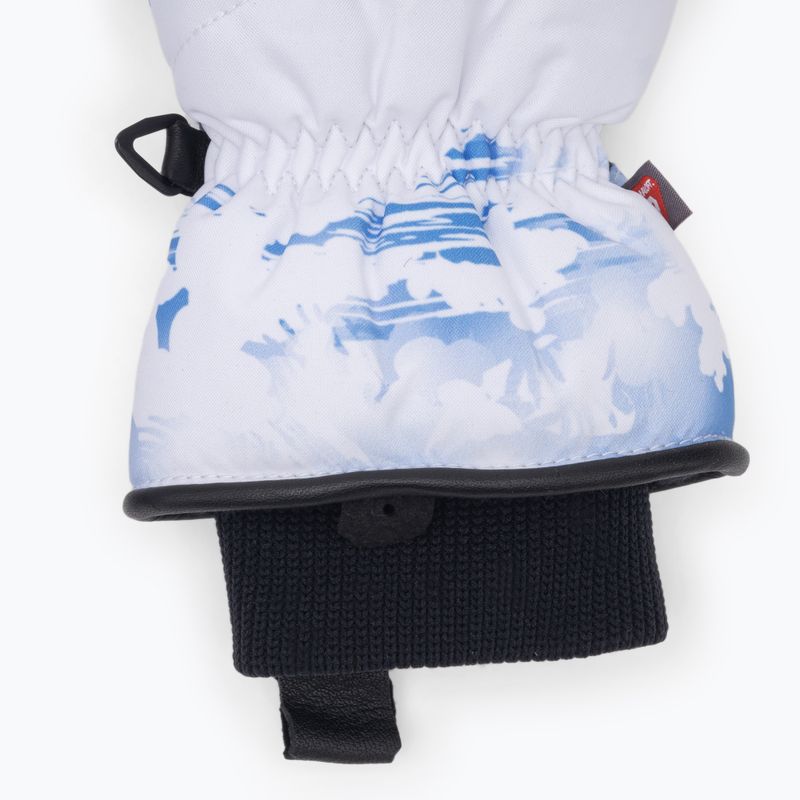 Rękawice snowboardowe damskie ROXY Flint Creek Mitt azure blue clouds 6