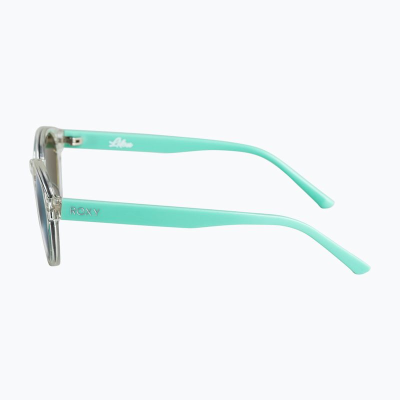 Okulary przeciwsłoneczne dziecięce ROXY Lilou clear/ml turquoise 3