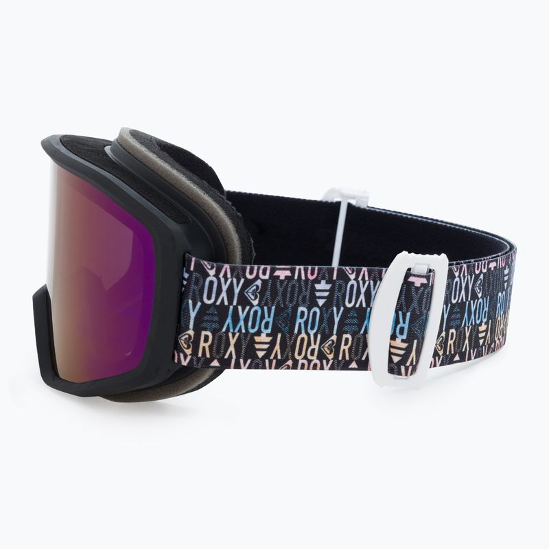 Gogle snowboardowe damskie ROXY Izzy sapin/purple ml 4