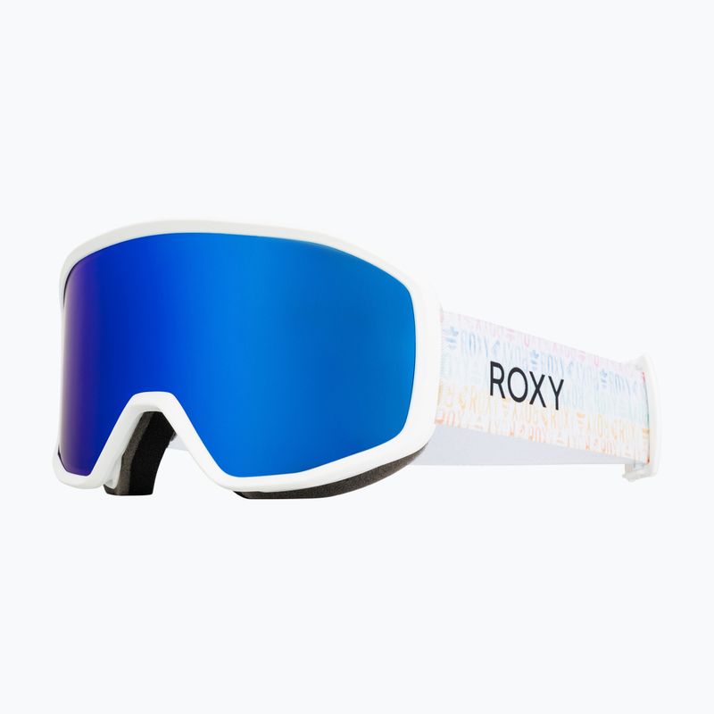 Gogle snowboardowe damskie ROXY Izzy sapin white/blue ml 5