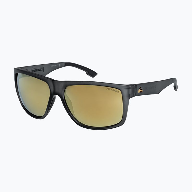 Okulary przeciwsłoneczne męskie Quiksilver Transmission Polarised smoke/gold