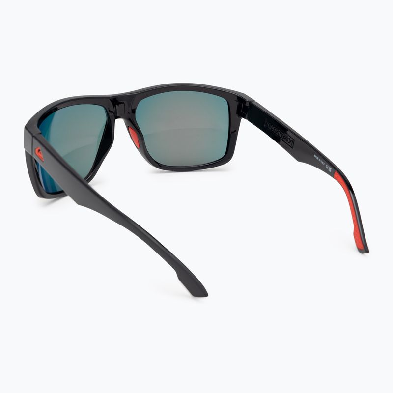 Okulary przeciwsłoneczne męskie Quiksilver Transmission black ml red 2