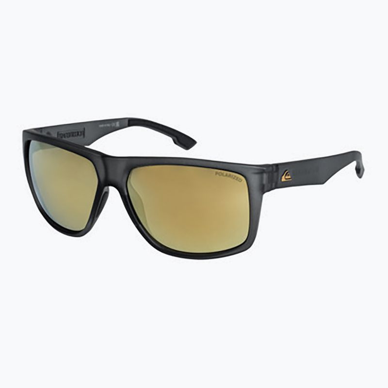 Okulary przeciwsłoneczne męskie Quiksilver Transmission Polarised black green plz