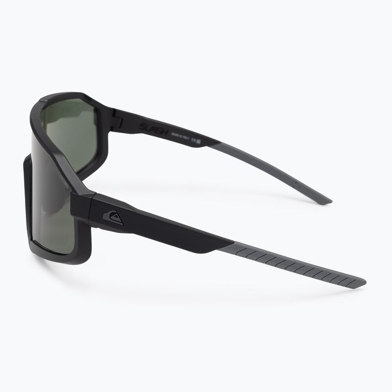 Okulary przeciwsłoneczne męskie Quiksilver Slash Polarised black green plz 4