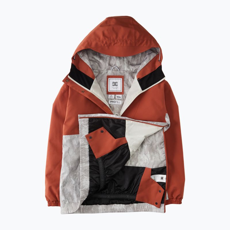 Kurtka snowboardowa damska DC Chalet Anorak auburn 9