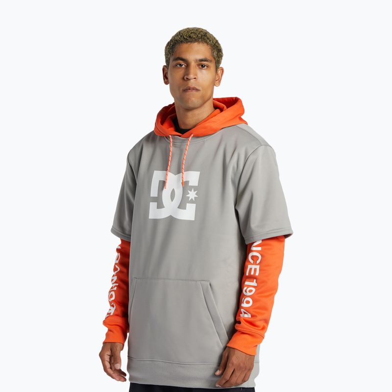 Bluza snowboardowa męska DC Dryden orangeade 4