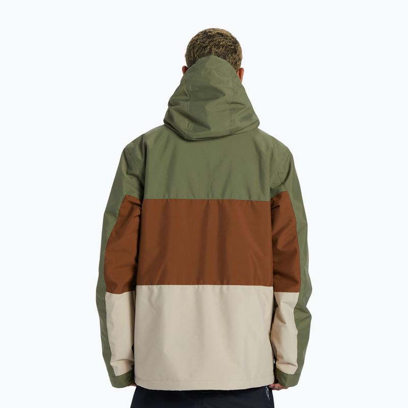 Kurtka snowboardowa męska DC Defy four leaf clover 2