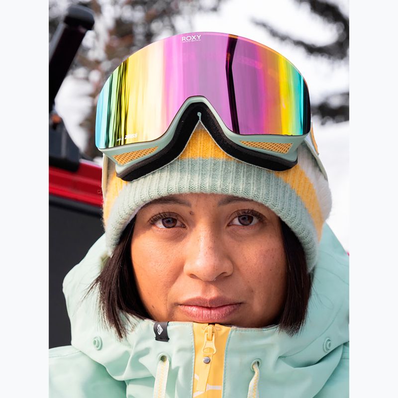 Gogle snowboardowe damskie ROXY Fellin Roxy Life roxy life/clux pink 11
