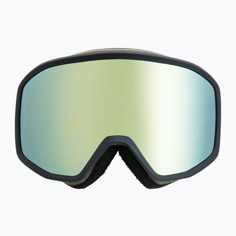 Gogle snowboardowe Quiksilver Harper jagged peak black/gold 6