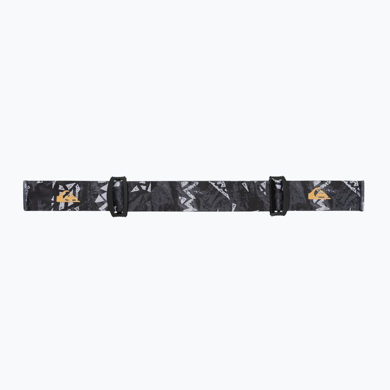 Gogle snowboardowe Quiksilver Harper jagged peak black/gold 7