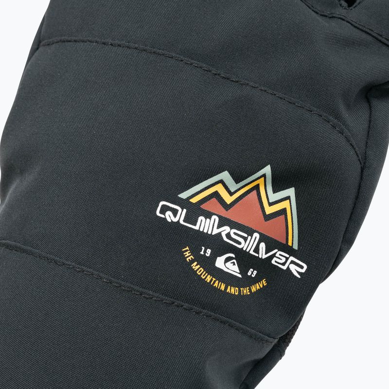 Rękawice snowboardowe męskie Quiksilver Cross true black 4