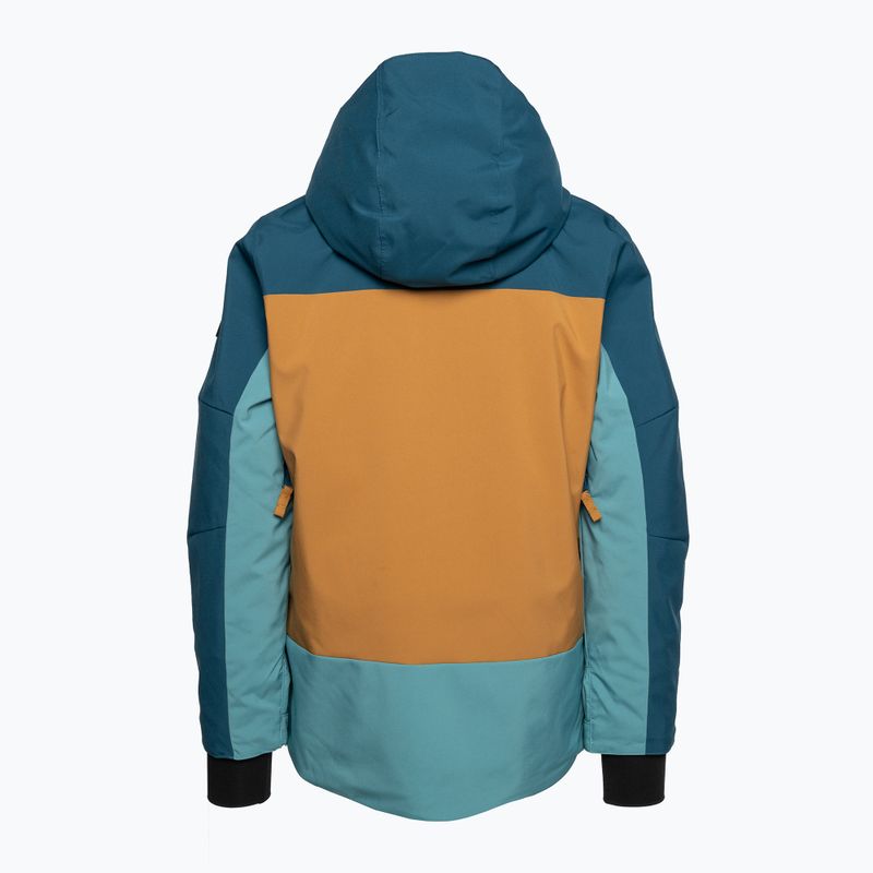 Kurtka snowboardowa dziecięca Quiksilver Ambition Youth majolica blue 3