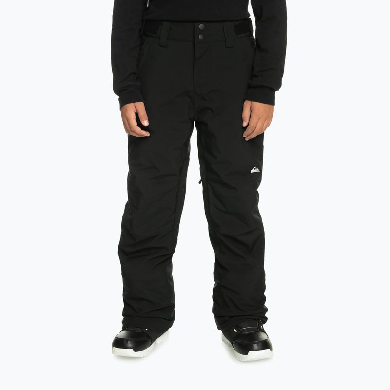 Spodnie snowboardowe dziecięce Quiksilver Estate Youth true black