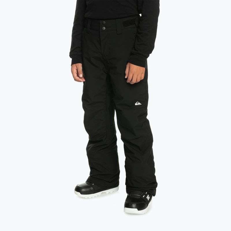 Spodnie snowboardowe dziecięce Quiksilver Estate Youth true black 2