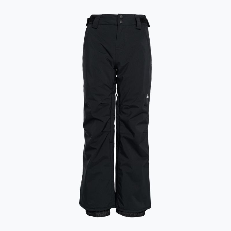 Spodnie snowboardowe dziecięce Quiksilver Estate Youth true black 8