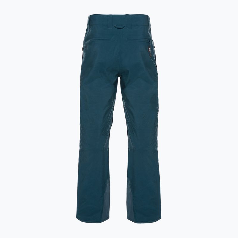 Spodnie snowboardowe męskie Quiksilver Forever Stretch Gore-Tex majolica blue 3