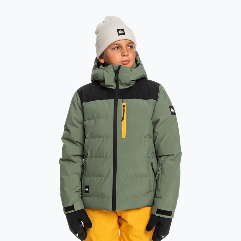 Kurtka snowboardowa dziecięca Quiksilver The Edge Youth laurel wreath