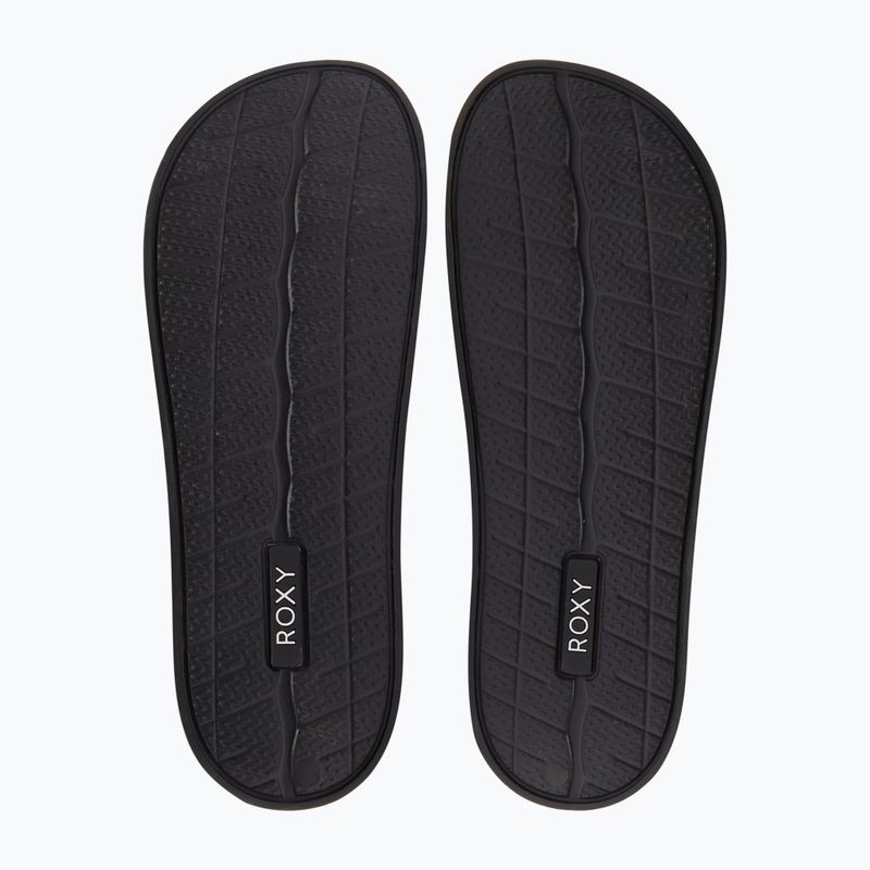 Klapki damskie ROXY Slippy Knit black 3