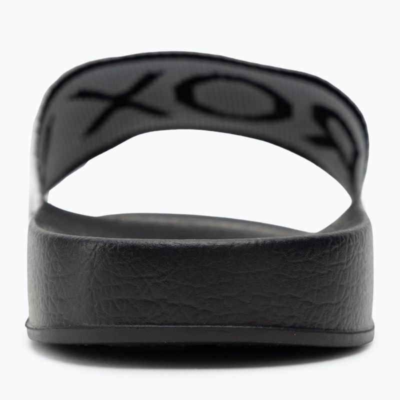 Klapki damskie ROXY Slippy Knit black 6