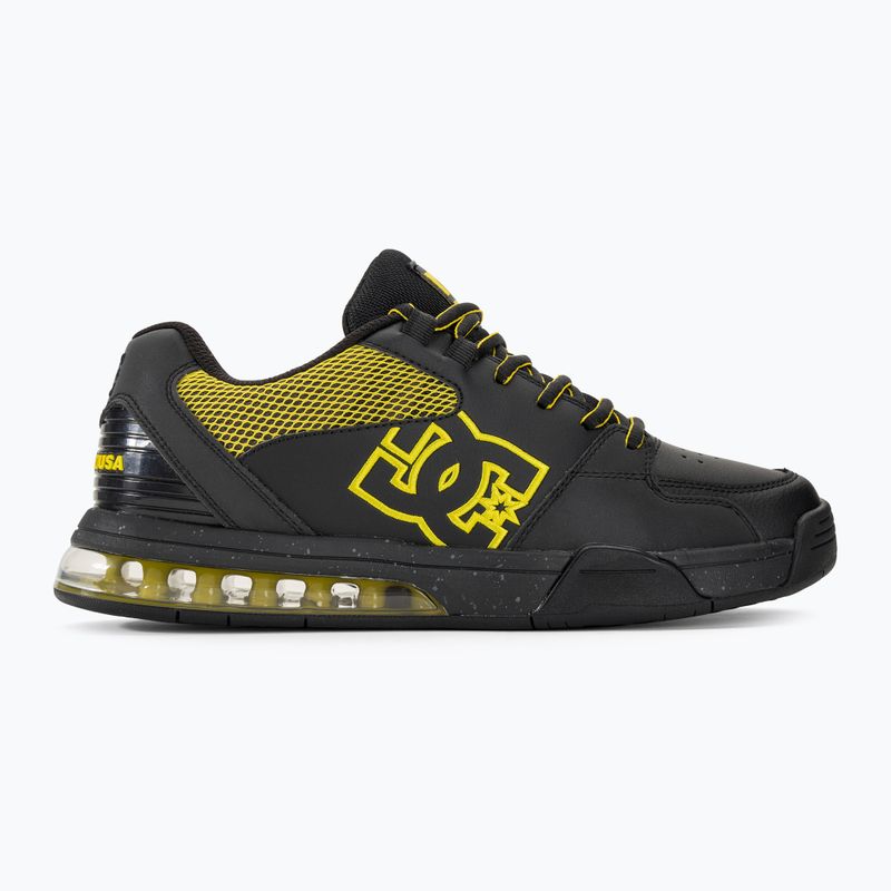 Buty męskie DC Versatile Le black/yellow 2