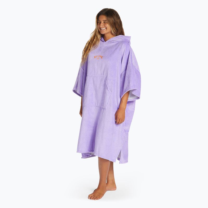 Ponczo damskie Billabong Hooded lilac breeze 2