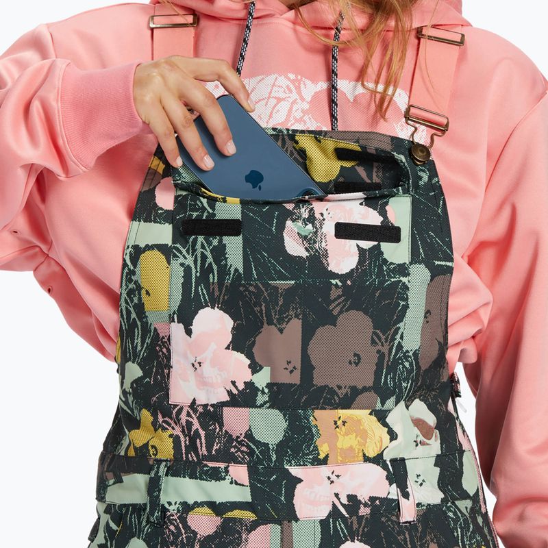 Spodnie snowboardowe damskie DC AW Valiant in bloom 4