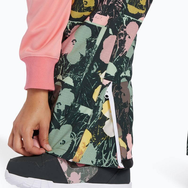 Spodnie snowboardowe damskie DC AW Valiant in bloom 7