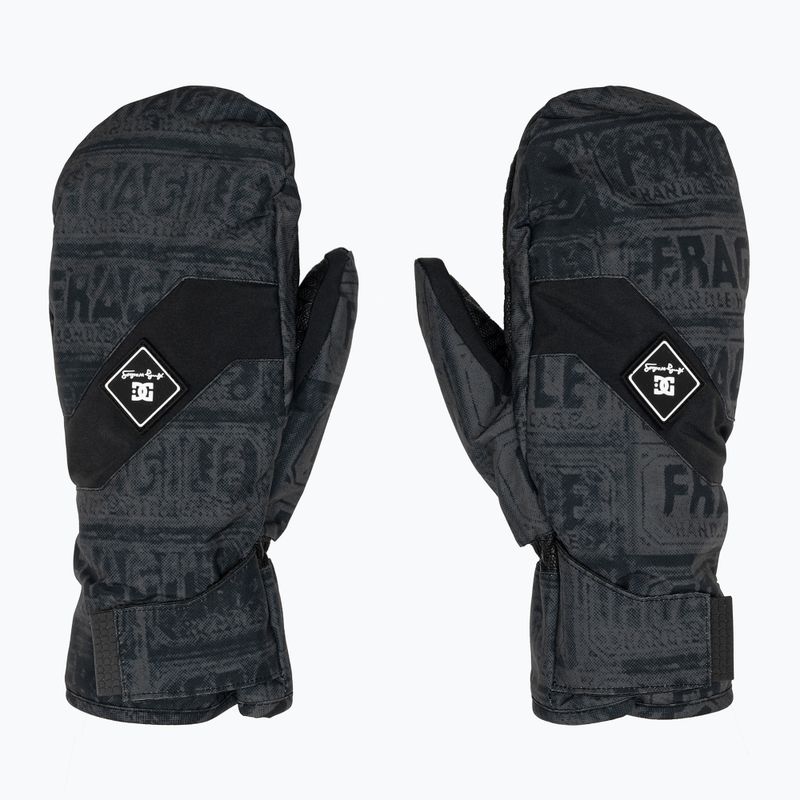 Rękawice snowboardowe męskie DC AW Franchise Mitten black fragile 3