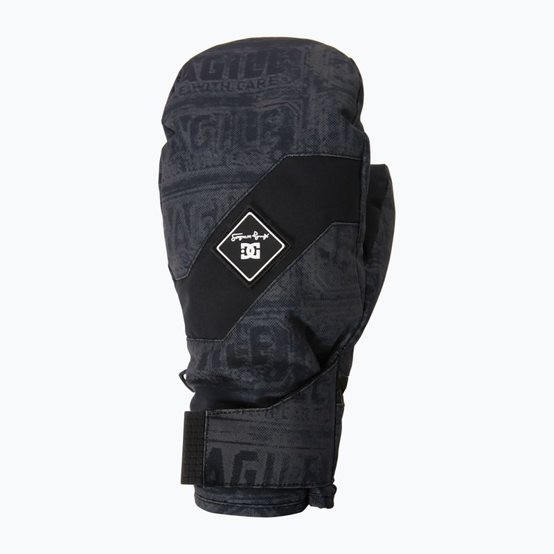 Rękawice snowboardowe męskie DC AW Franchise Mitten black fragile 6