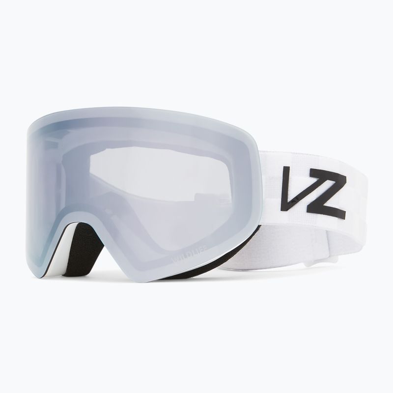 Gogle snowboardowe VonZipper Encore white/white chrome 5