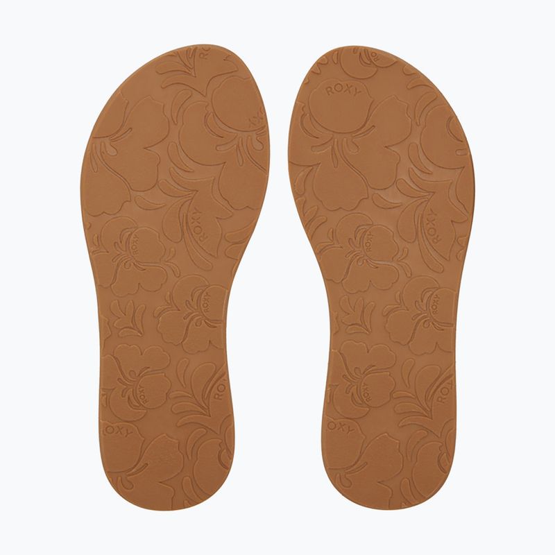 Japonki damskie ROXY Porto Motif tan 3