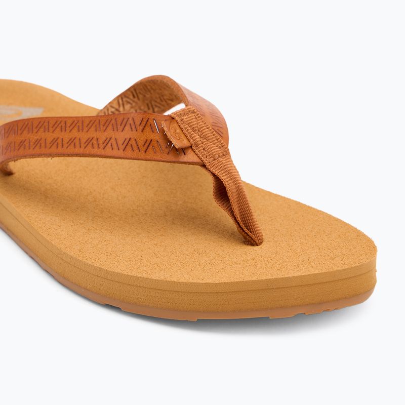 Japonki damskie ROXY Porto Motif tan 7