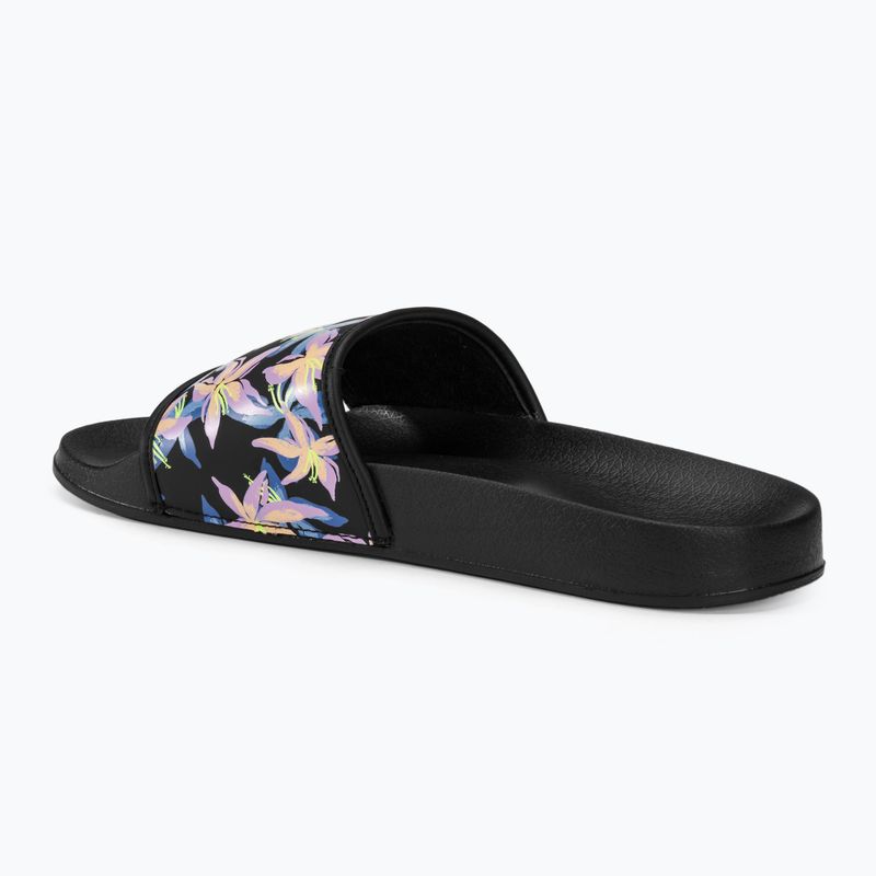 Klapki damskie ROXY Slippy IV black/boysenberry 3
